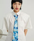 Blue Marble Wave Tie